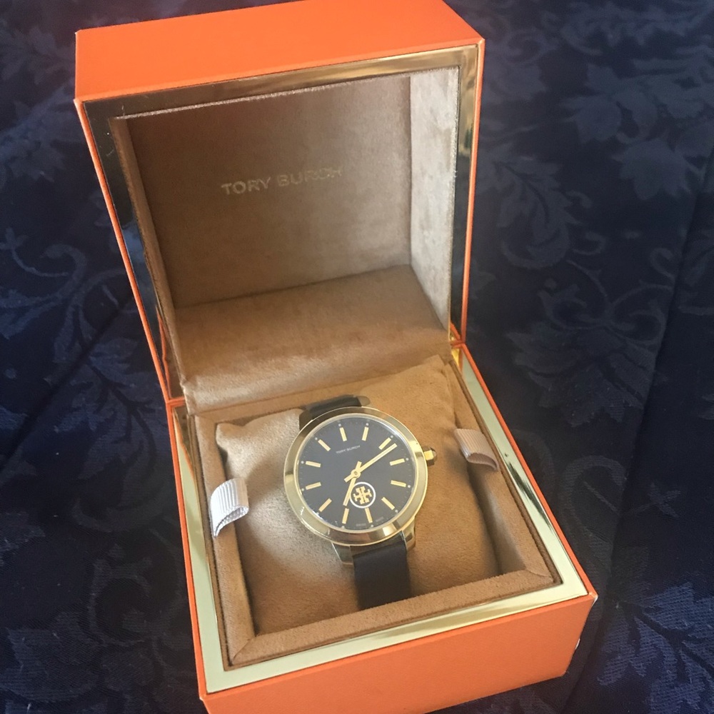 Tory Burch Navy Watch